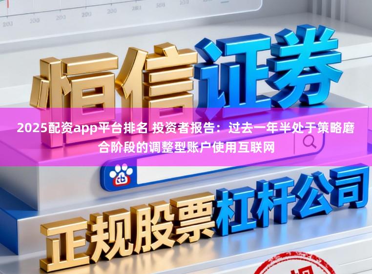 2025配资app平台排名 投资者报告：过去一年半处于策略磨合阶段的调整型账户使用互联网