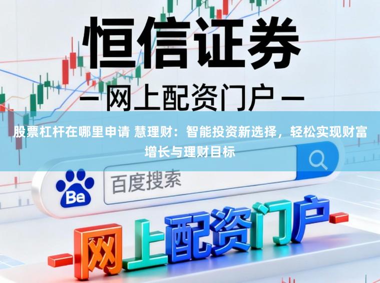 股票杠杆在哪里申请 慧理财：智能投资新选择，轻松实现财富增长与理财目标