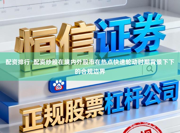 配资排行  配资炒股在境内外股市在热点快速轮动时期背景下下的合规边界